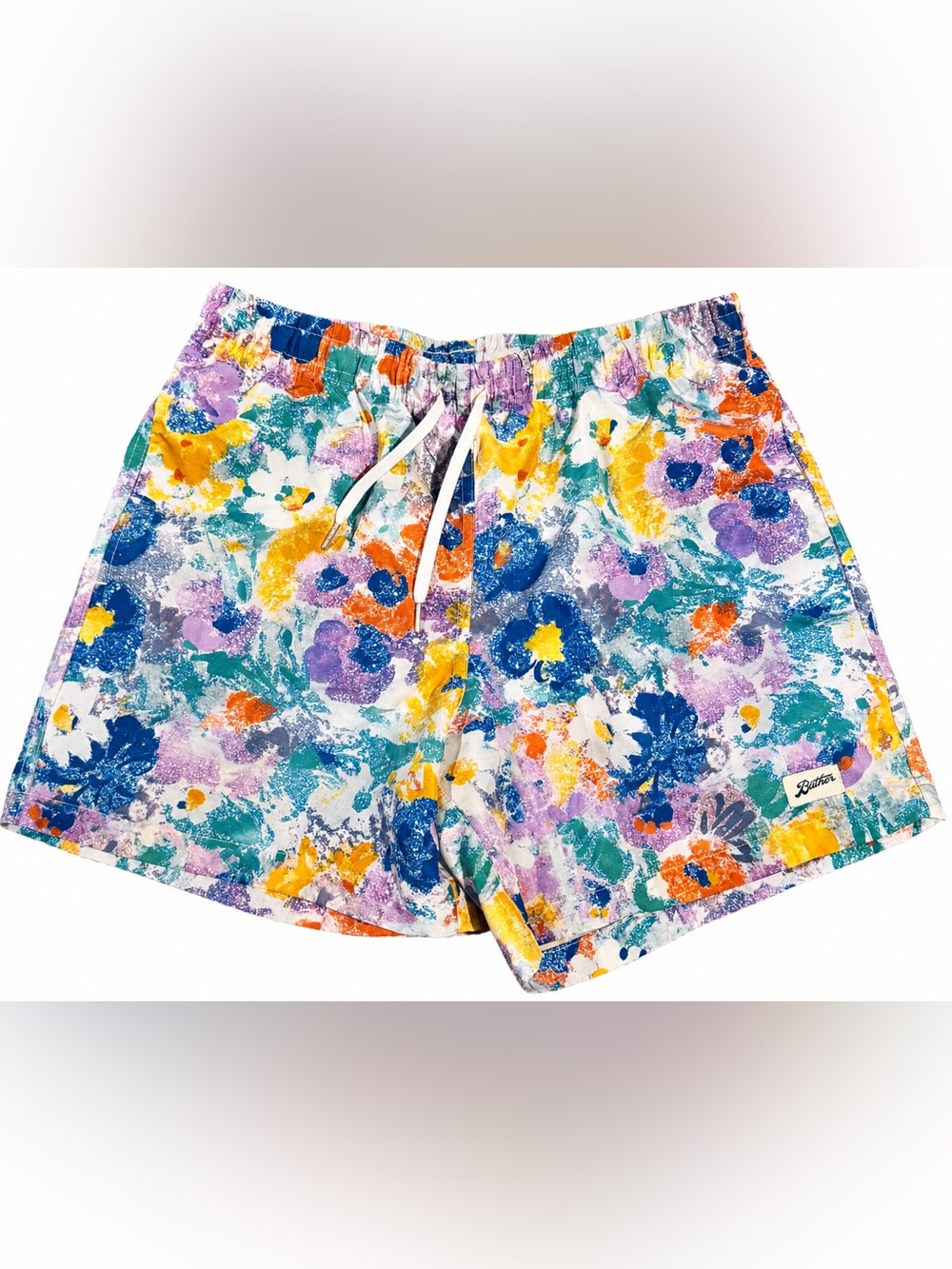 Bather /// Men’s “New Resort Style ‘22” Floral 5.5” Swim Trunks - Size Medium